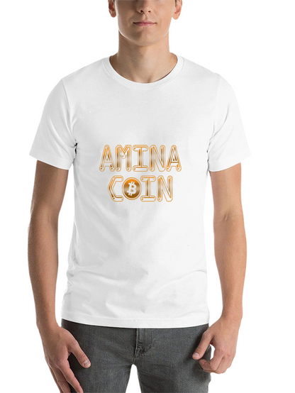 Amina Coin Bitcoin T-Shirt - Black