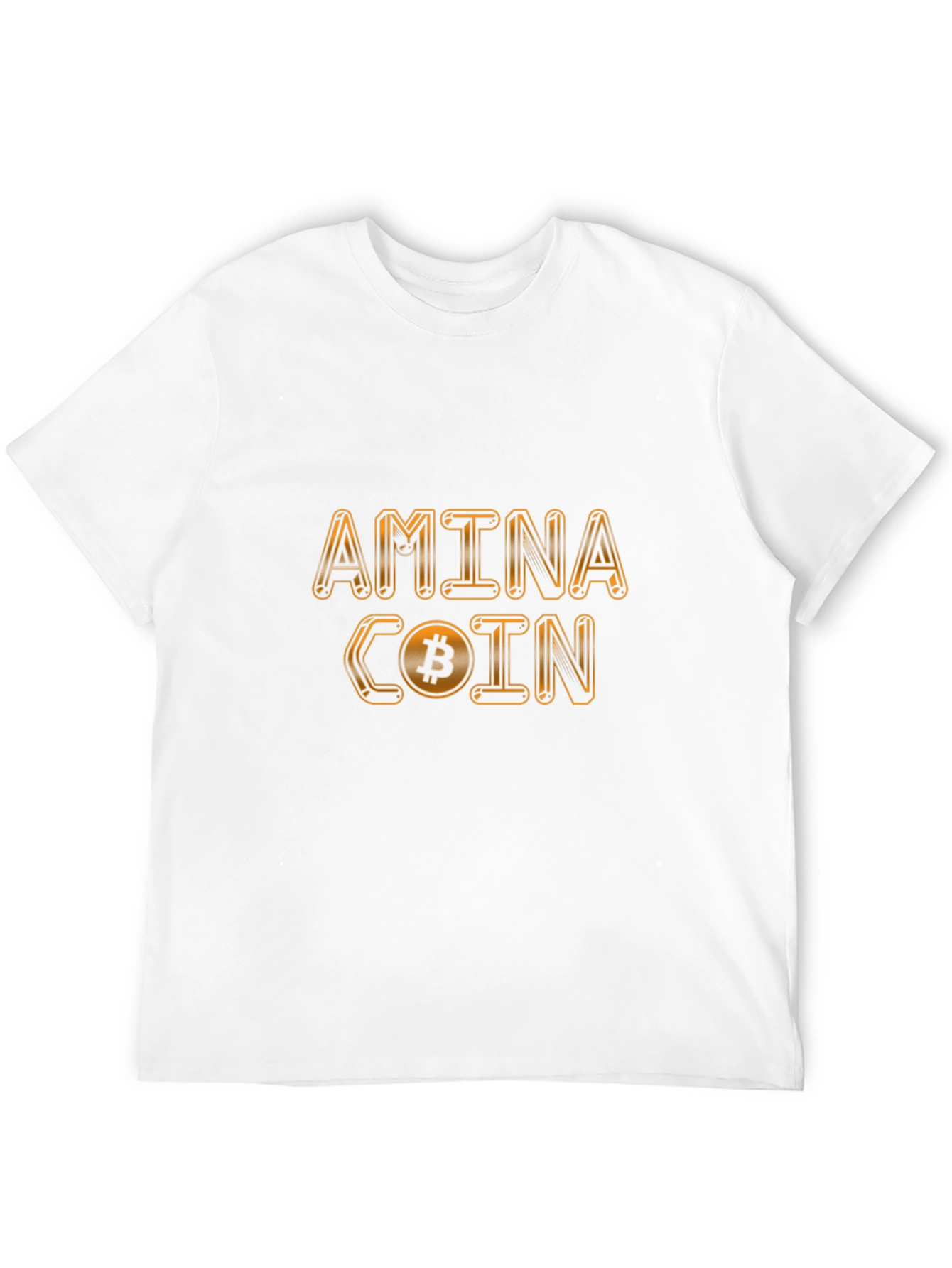 Amina Coin Bitcoin T-Shirt - Black