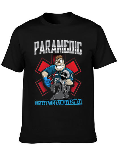 Paramedic Defeat Death Everyday T-Shirt