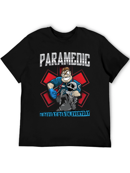 Paramedic Defeat Death Everyday T-Shirt
