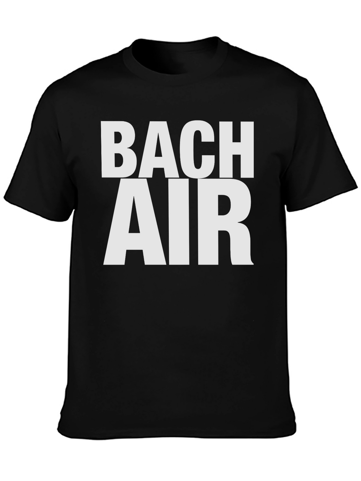 Bach Air Graphic Tee - Black Cotton T-Shirt