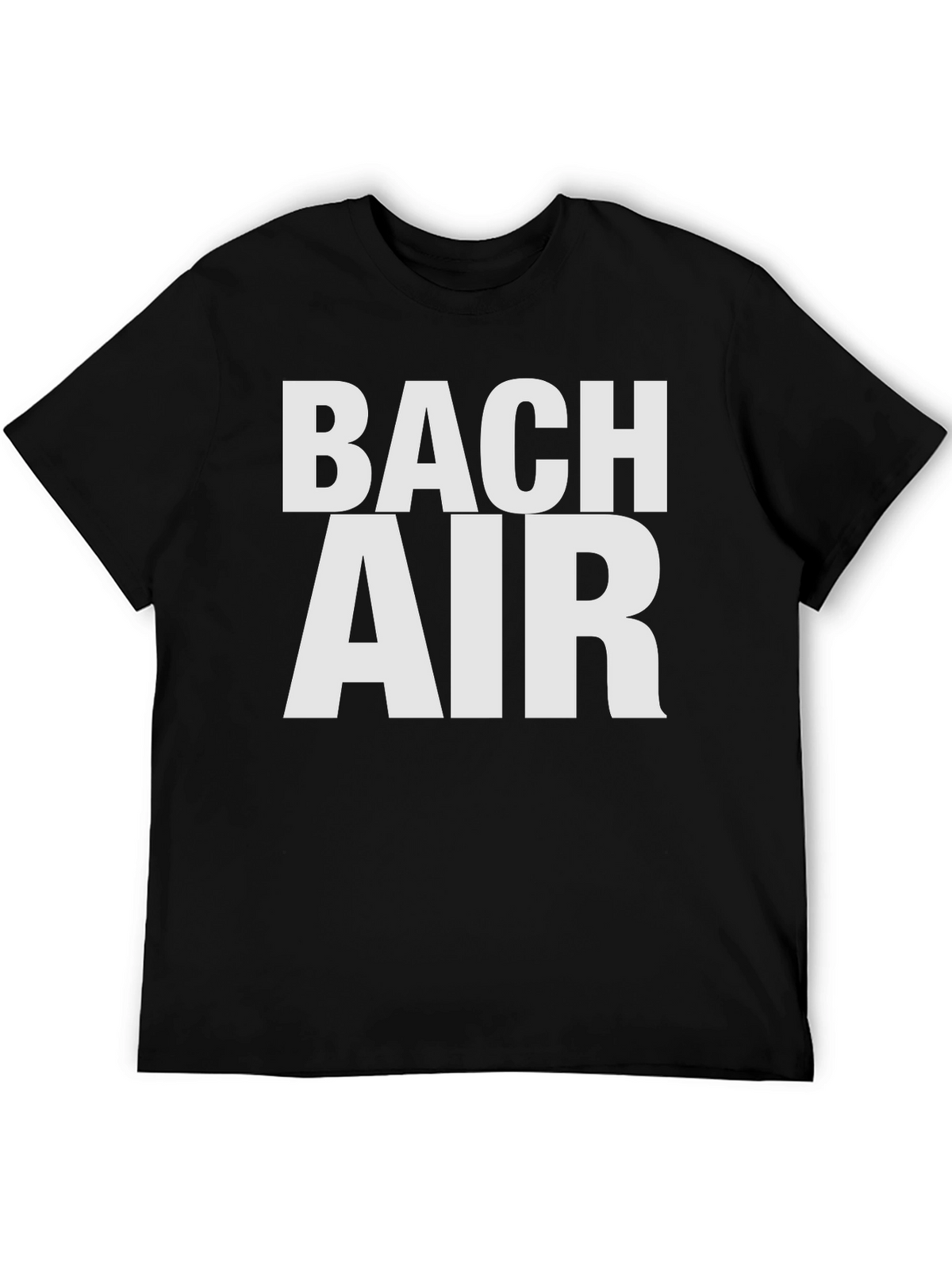 Bach Air Graphic Tee - Black Cotton T-Shirt
