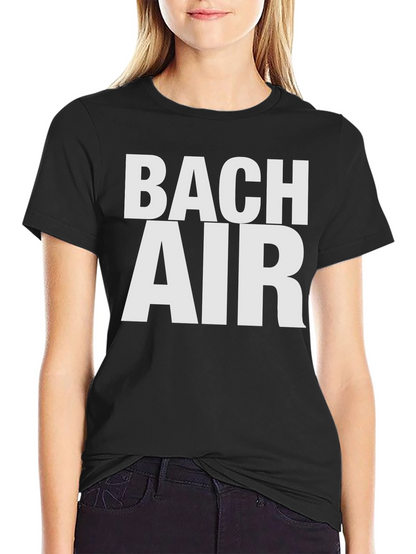 Bach Air Graphic Tee - Black Cotton T-Shirt