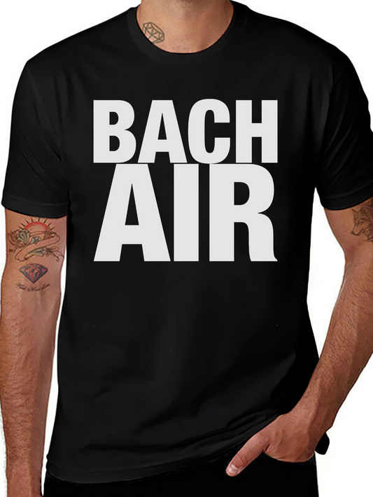 Bach Air Graphic Tee - Black Cotton T-Shirt