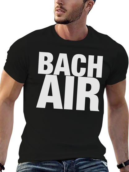 Bach Air Graphic Tee - Black Cotton T-Shirt