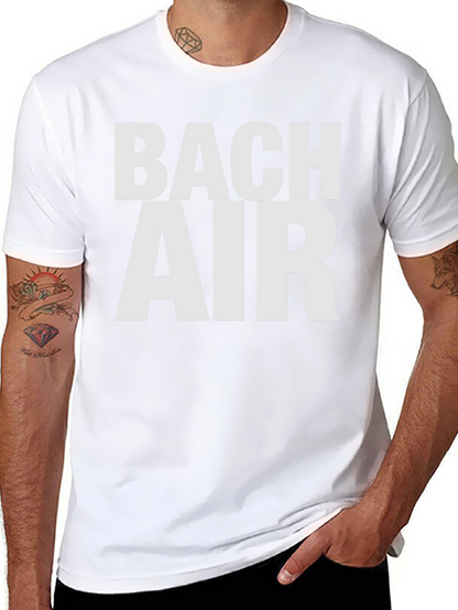 Bach Air Graphic Tee - Black Cotton T-Shirt