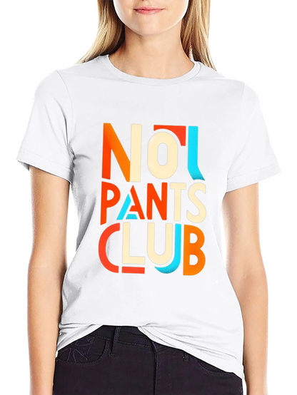 No Pants Club Graphic T-Shirt