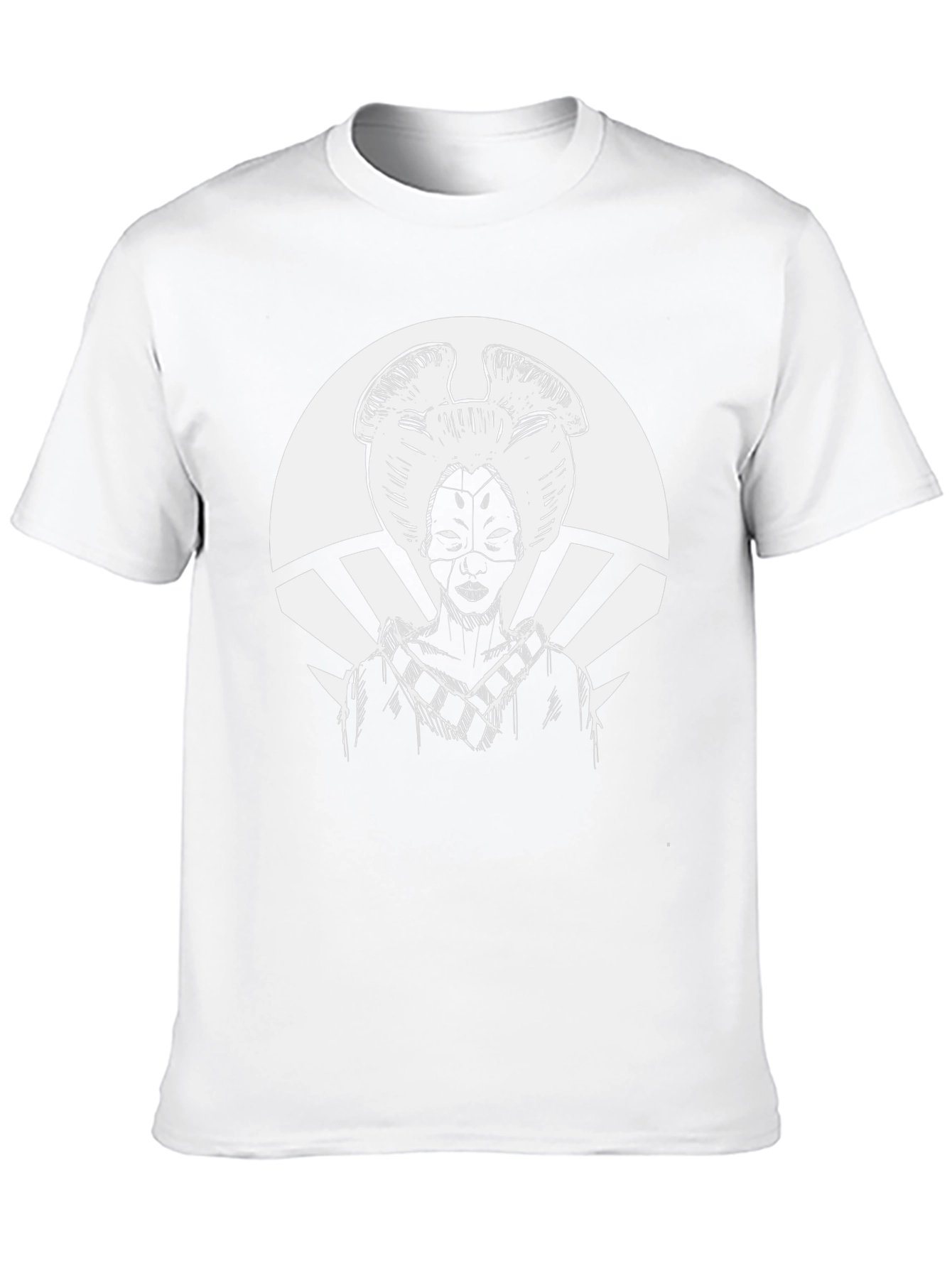 Geisha Graphic Black T-Shirt