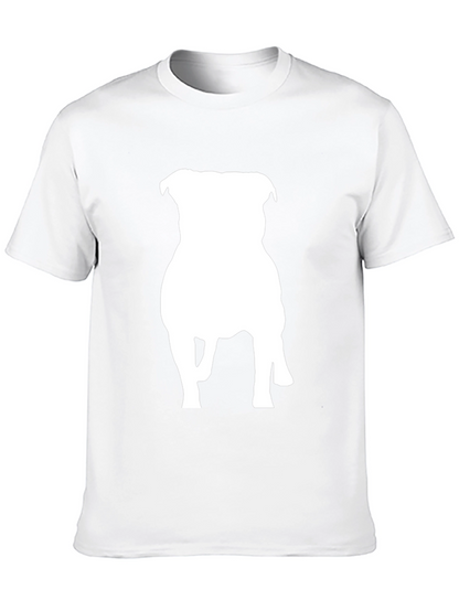 Dog Silhouette Graphic Tee