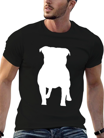 Dog Silhouette Graphic Tee