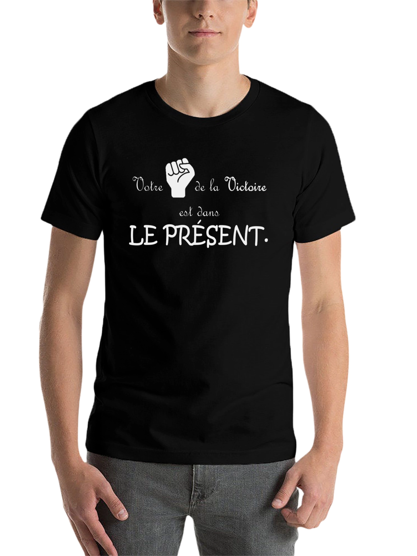 Votre Victoire T-Shirt - French Slogan Tee