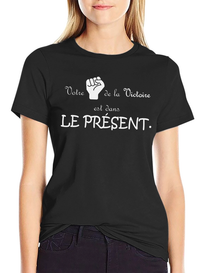 Votre Victoire T-Shirt - French Slogan Tee