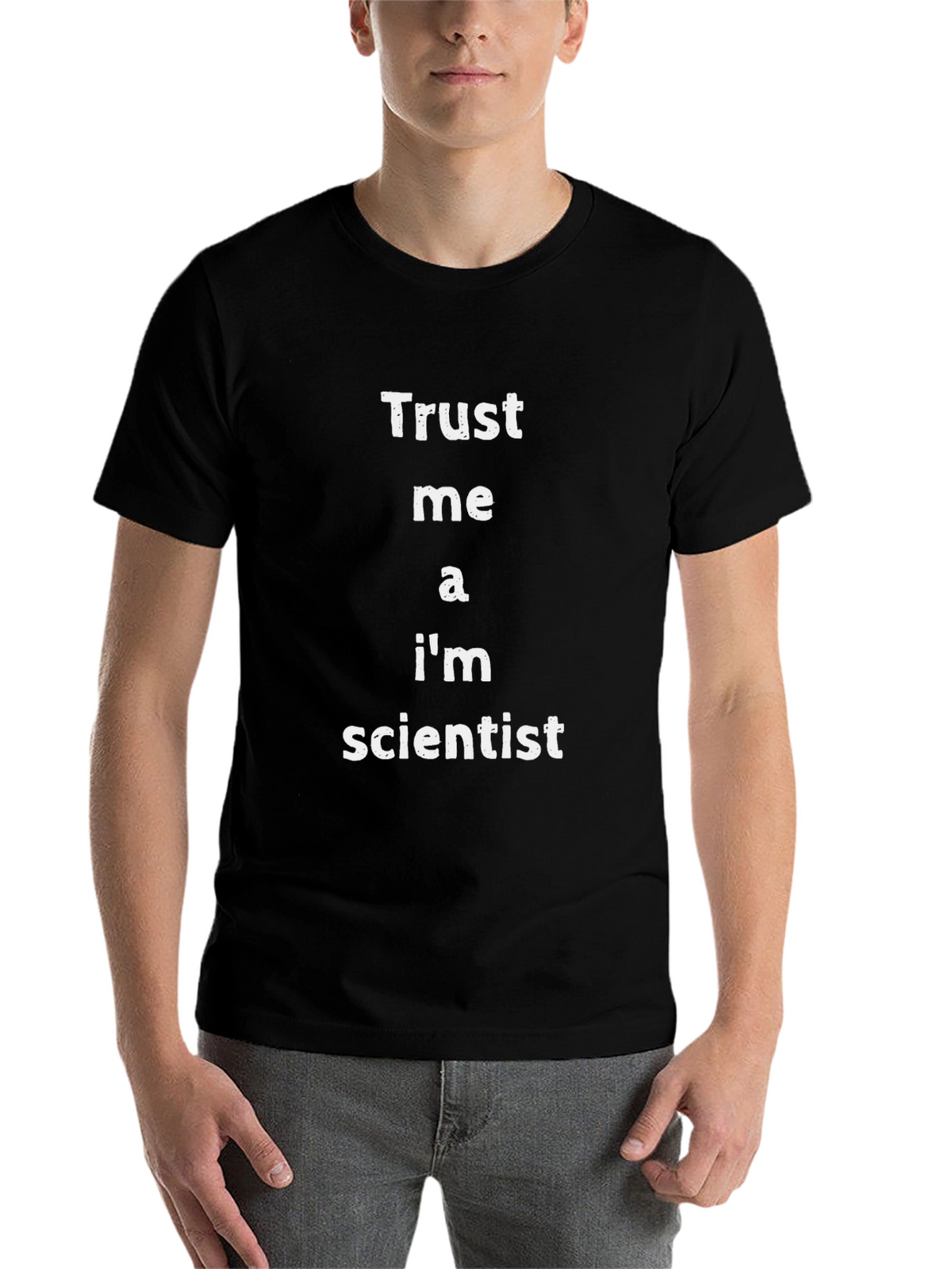 Trust Me Im a Scientist Black T-Shirt