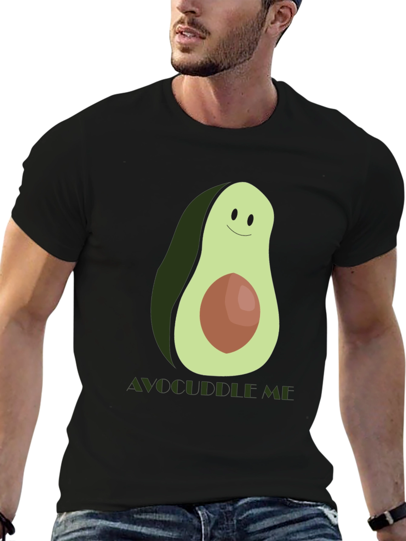 Avocuddle Me Graphic T-Shirt - Soft Cotton Blend