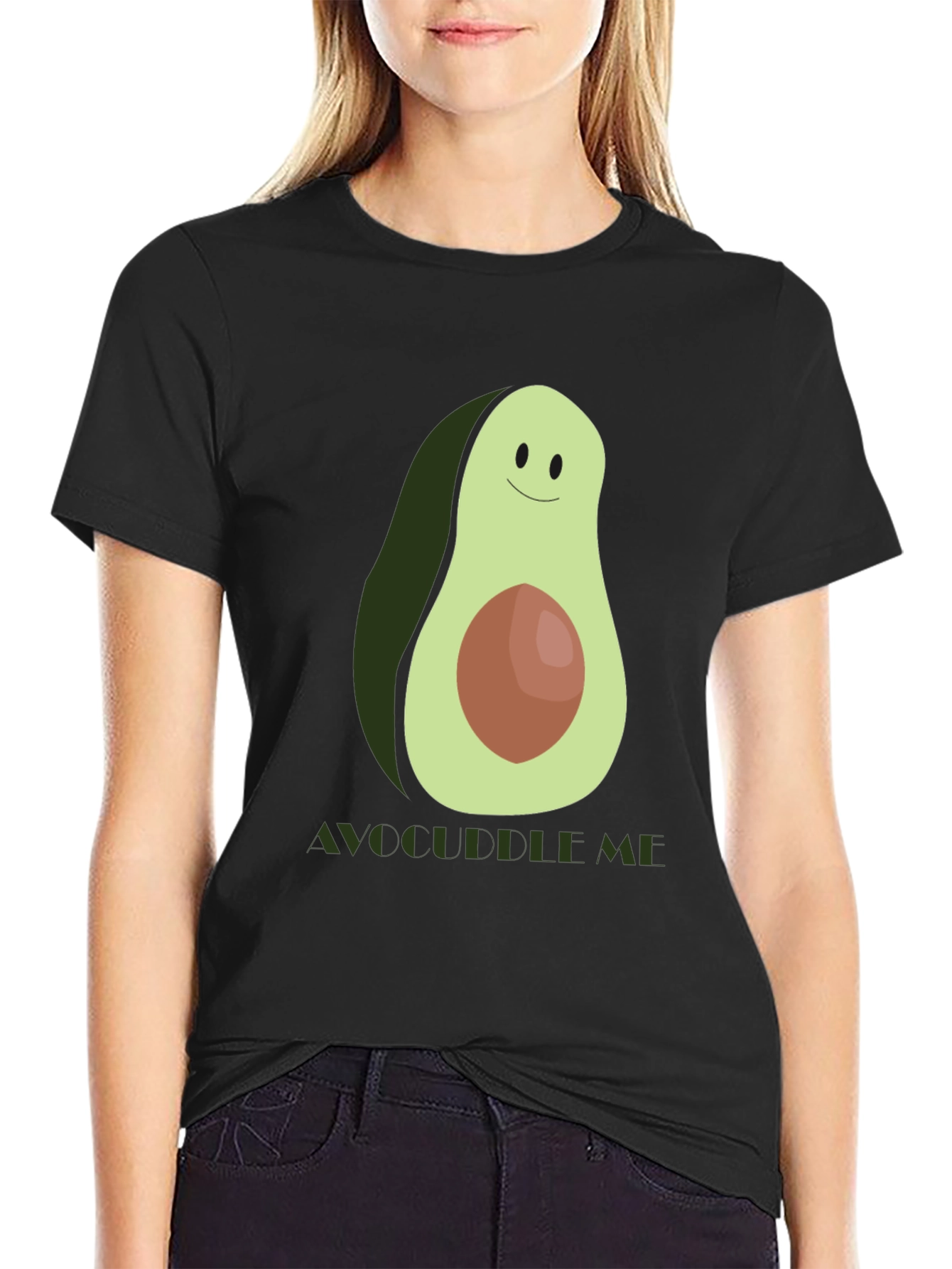 Avocuddle Me Graphic T-Shirt - Soft Cotton Blend