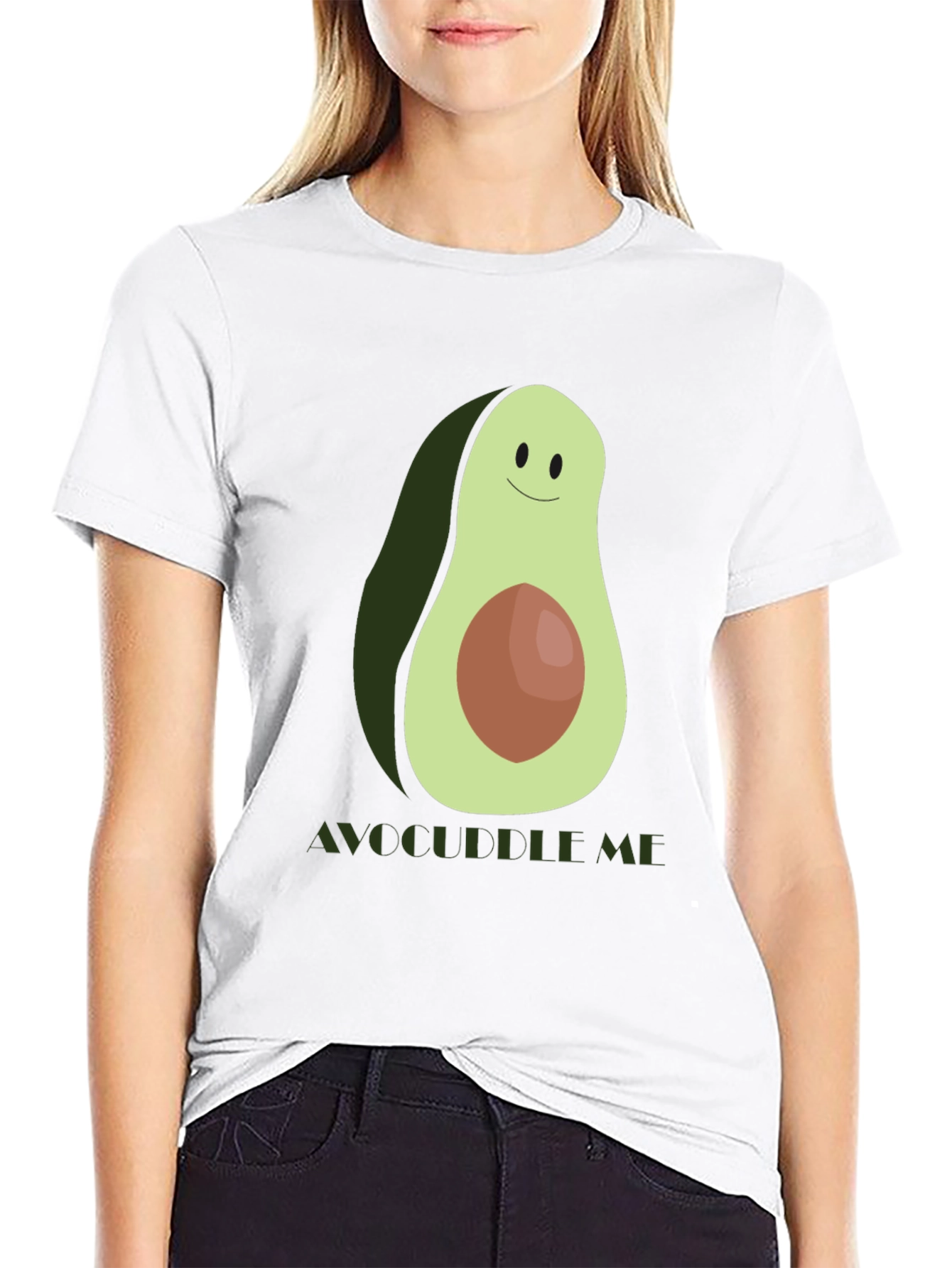 Avocuddle Me Graphic T-Shirt - Soft Cotton Blend