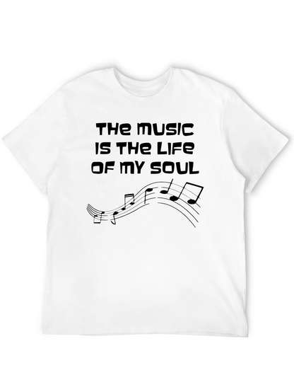 Music is the Life of My Soul Graphic Tee