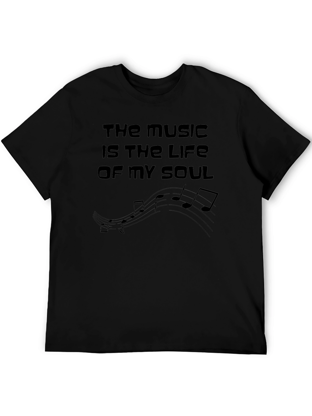 Music is the Life of My Soul Graphic Tee