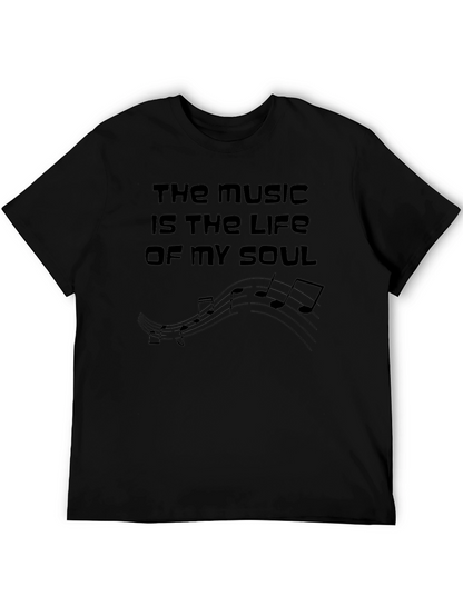 Music is the Life of My Soul Graphic Tee