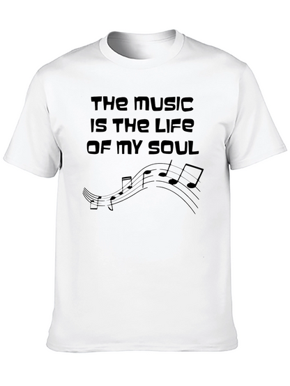 Music is the Life of My Soul Graphic Tee