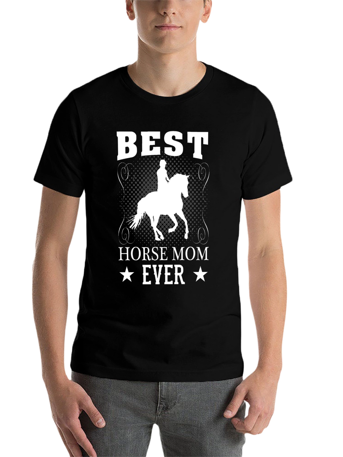 Best Horse Mom Ever T-Shirt - Equestrian Tee