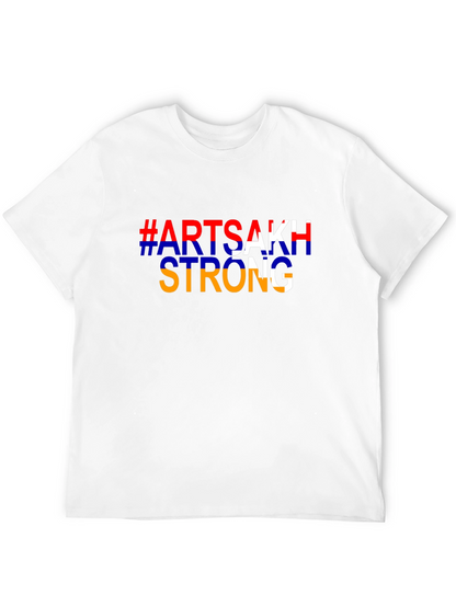 Artsakh Strong Black T-Shirt - Stand with Artsakh