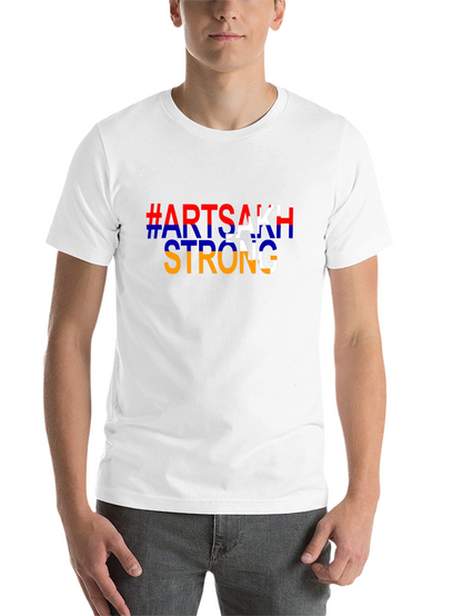 Artsakh Strong Black T-Shirt - Stand with Artsakh