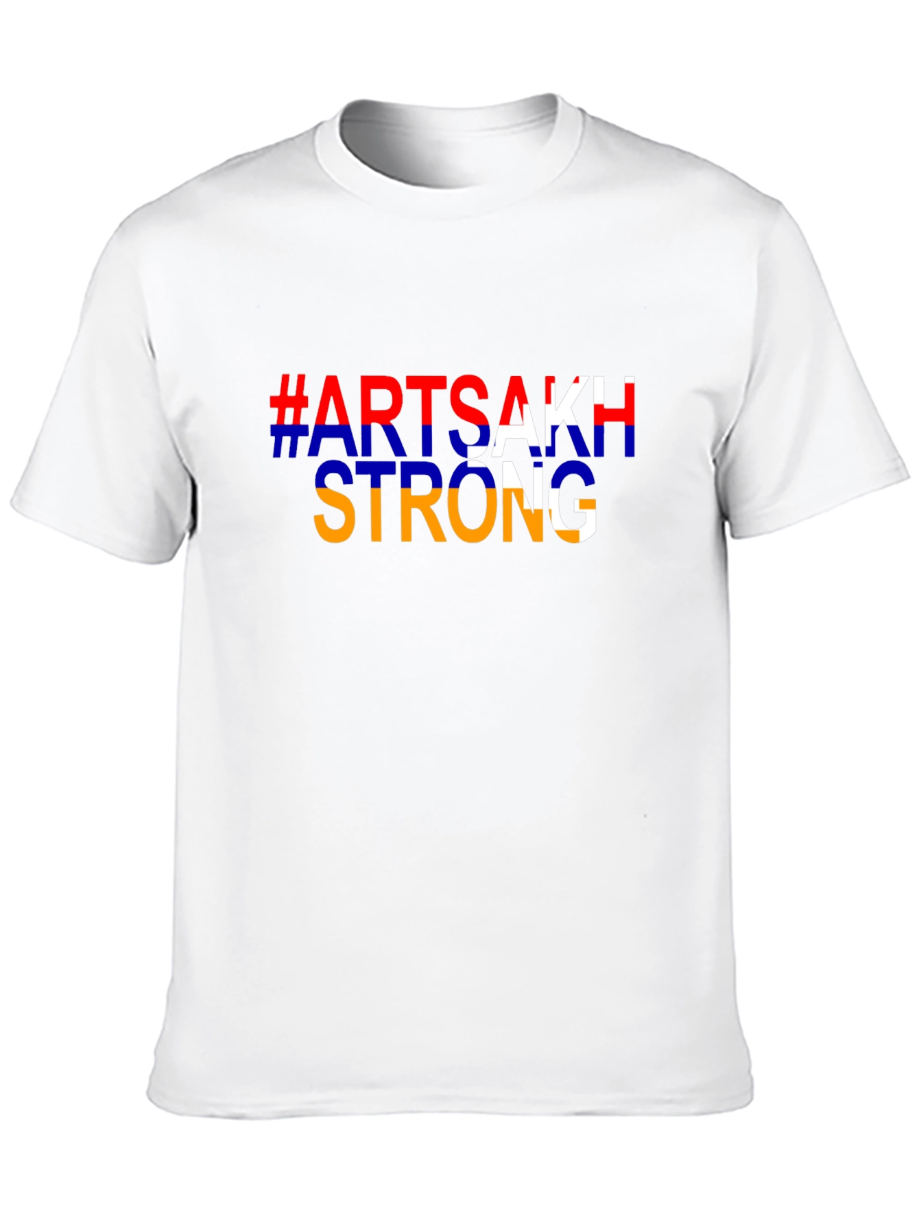 Artsakh Strong Black T-Shirt - Stand with Artsakh