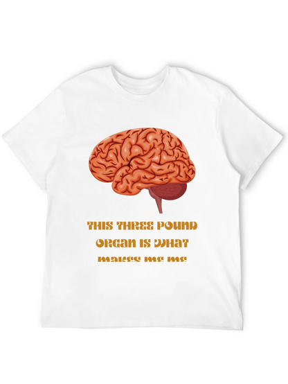 Brain Graphic T-Shirt - Makes Me Me