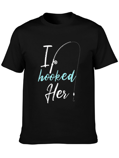 If I Hooked Her T-Shirt Fishing Couple Matching