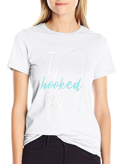 If I Hooked Her T-Shirt Fishing Couple Matching
