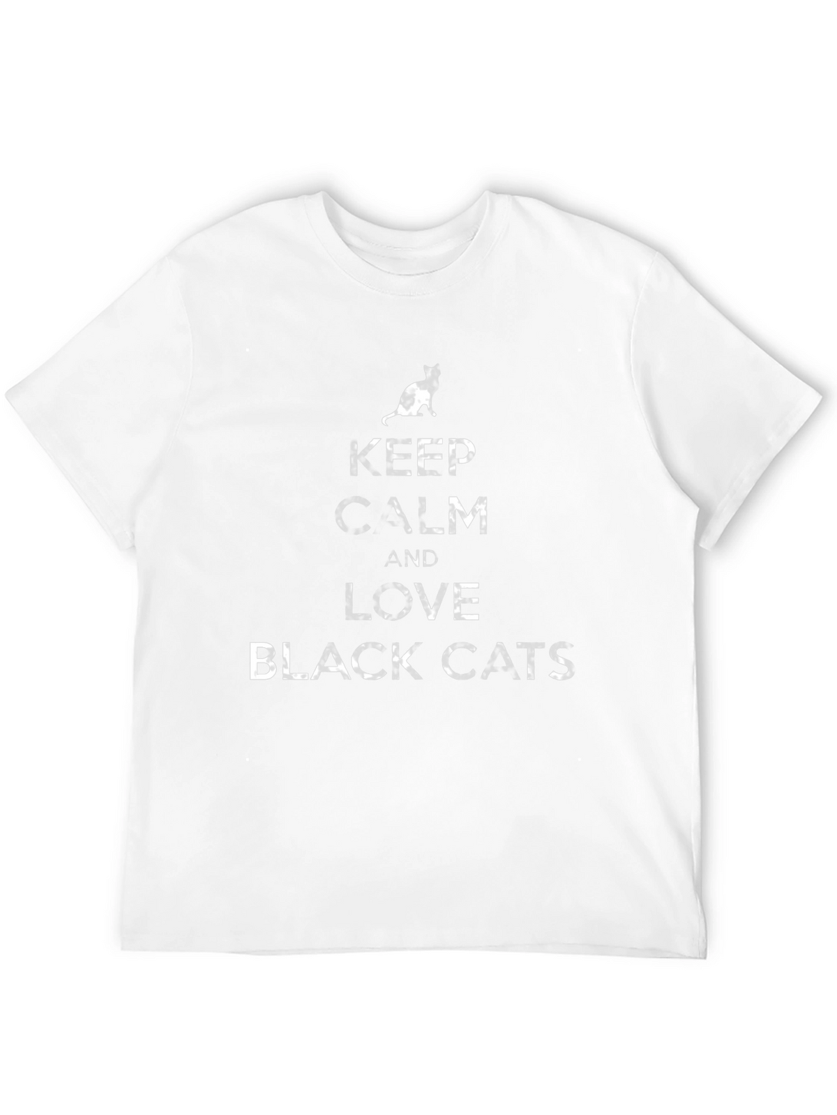 Keep Calm Black Cats T-Shirt - Soft Cotton Tee