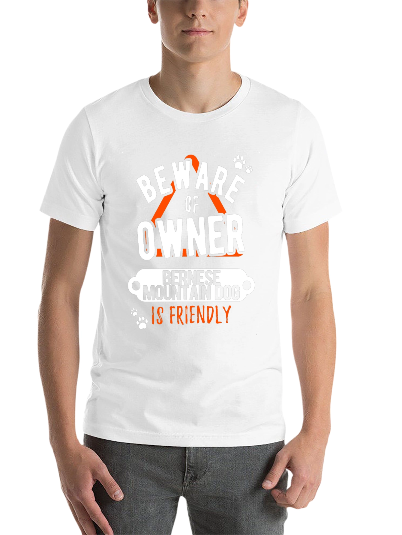 Beware Owner Bernese Mountain Dog T-Shirt