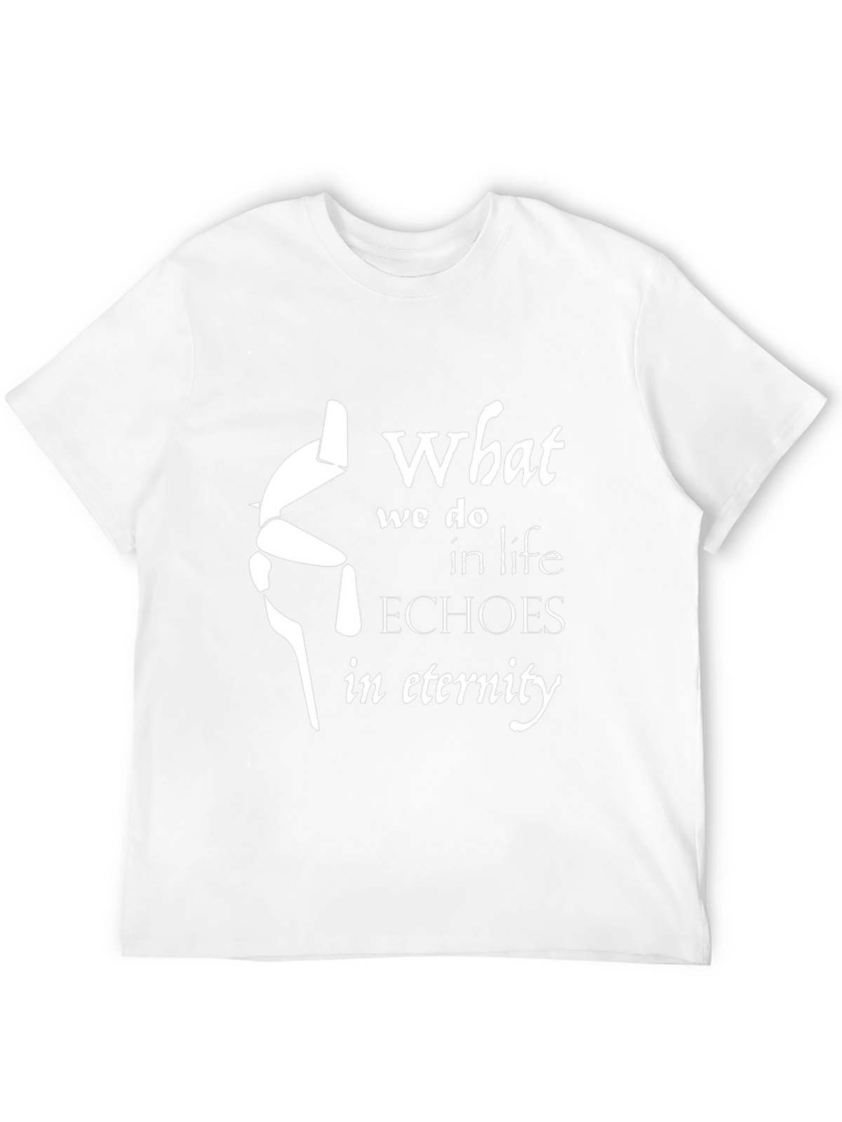 Eternity Echoes T-Shirt - Black Graphic Tee