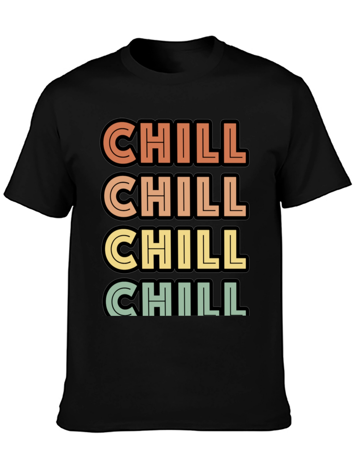 Chill Retro Graphic T-Shirt