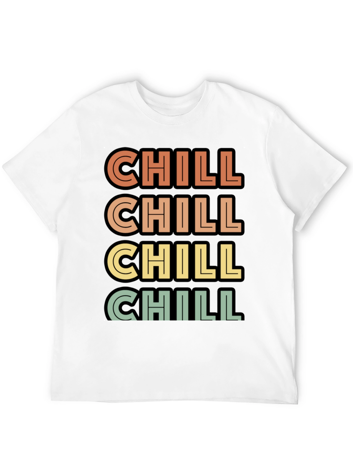 Chill Retro Graphic T-Shirt