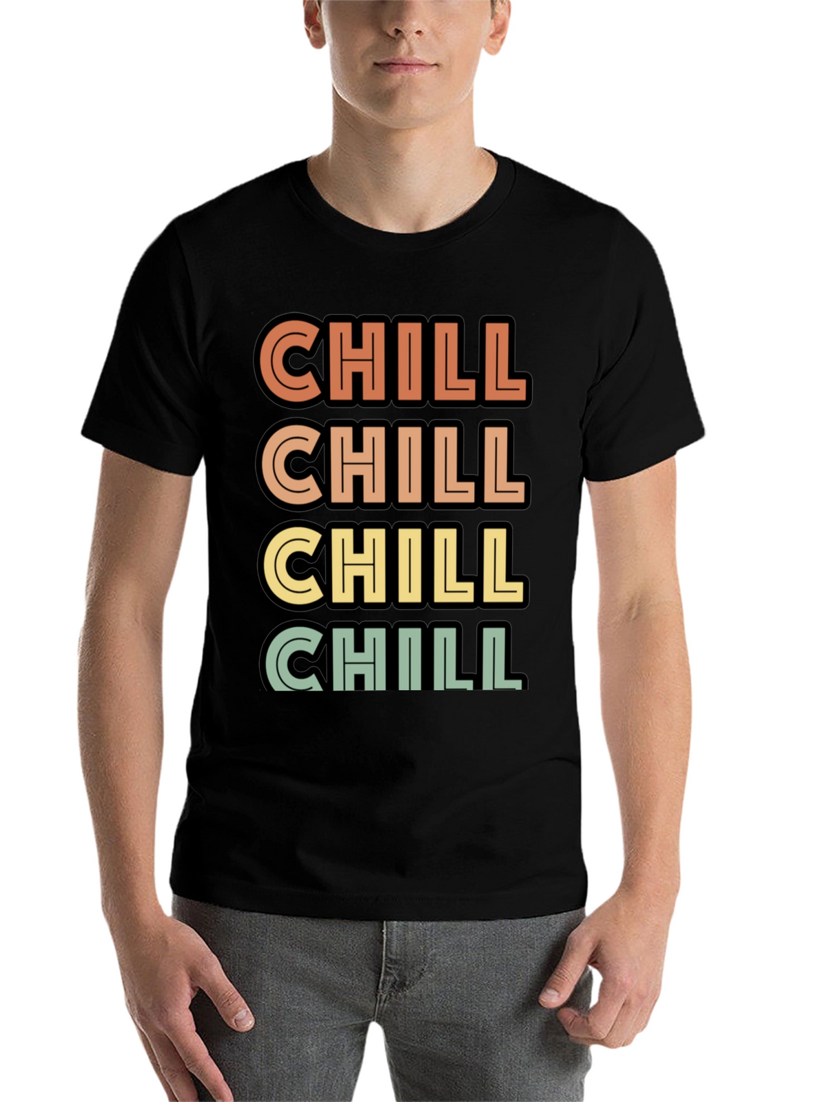 Chill Retro Graphic T-Shirt