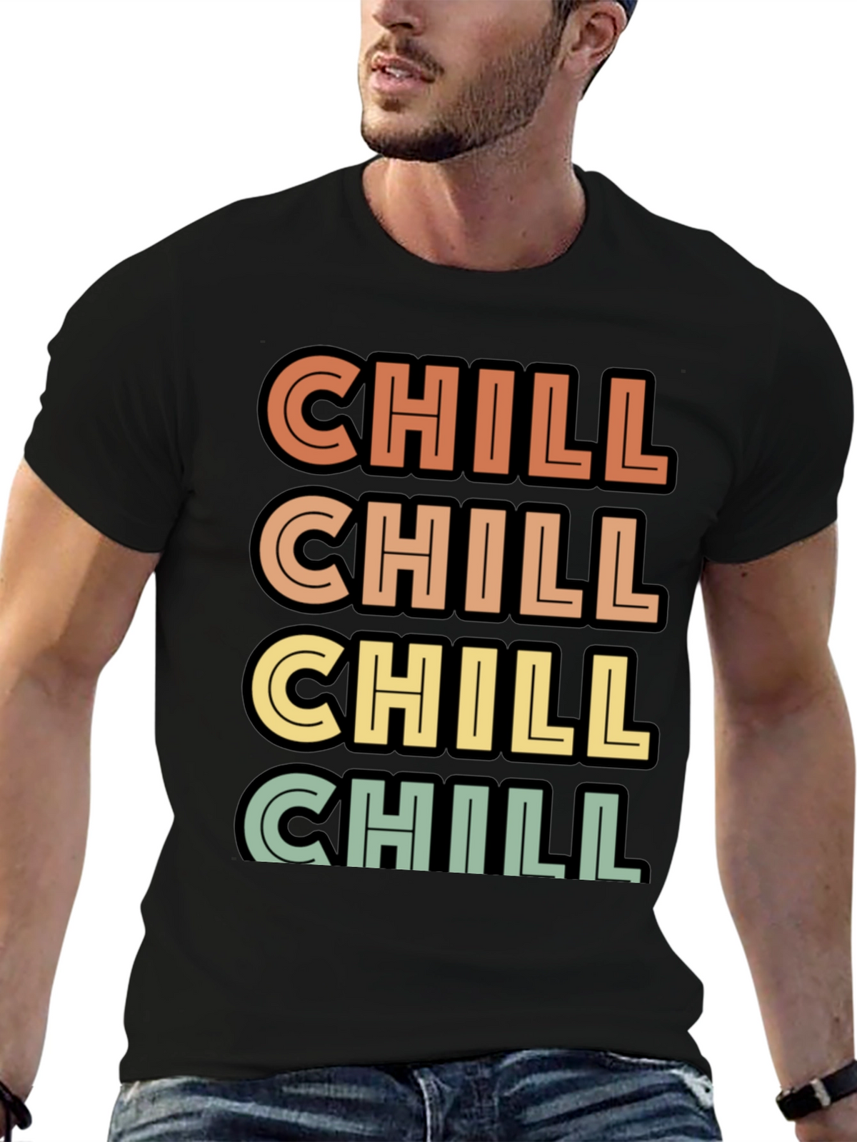 Chill Retro Graphic T-Shirt