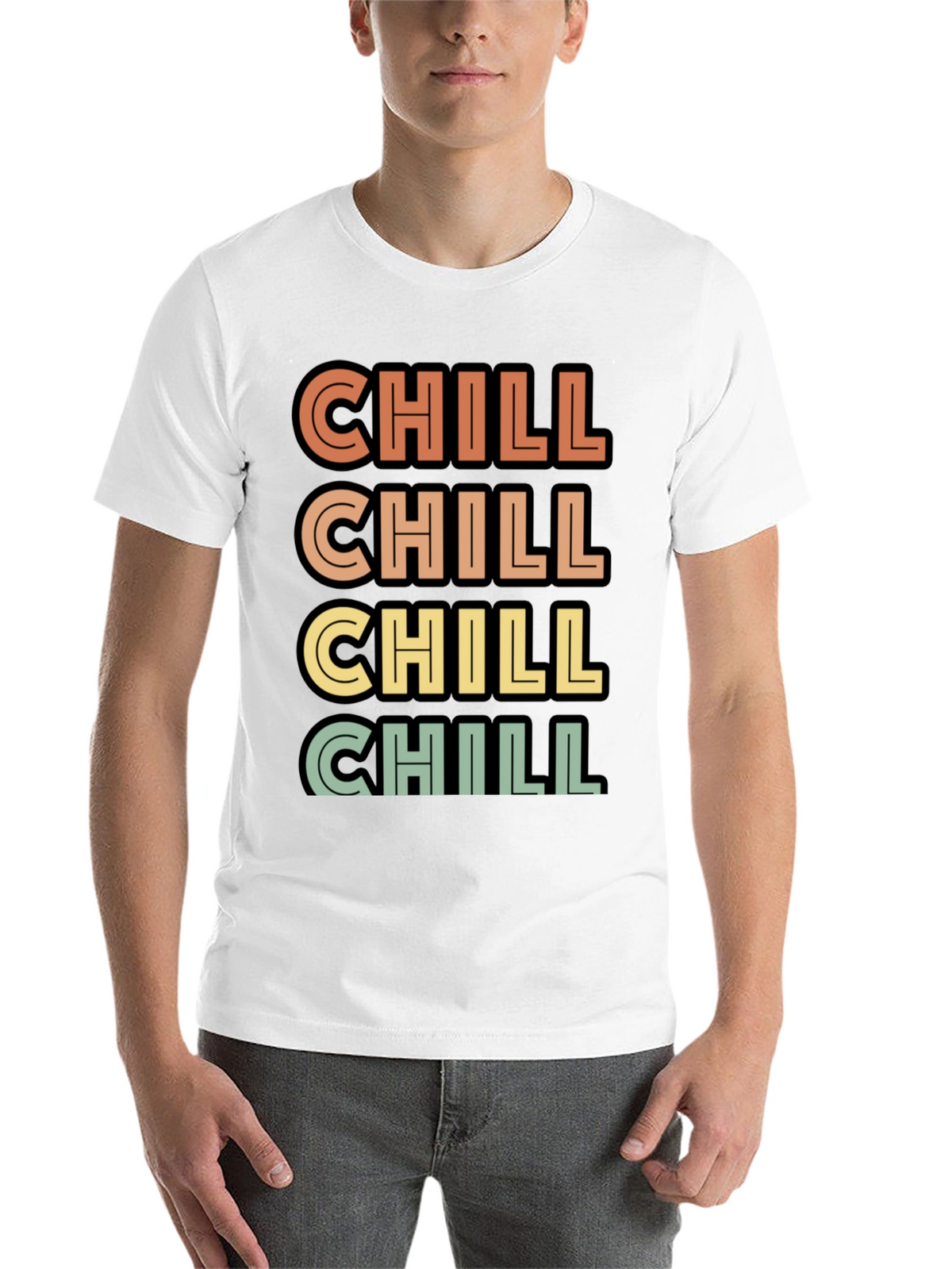 Chill Retro Graphic T-Shirt