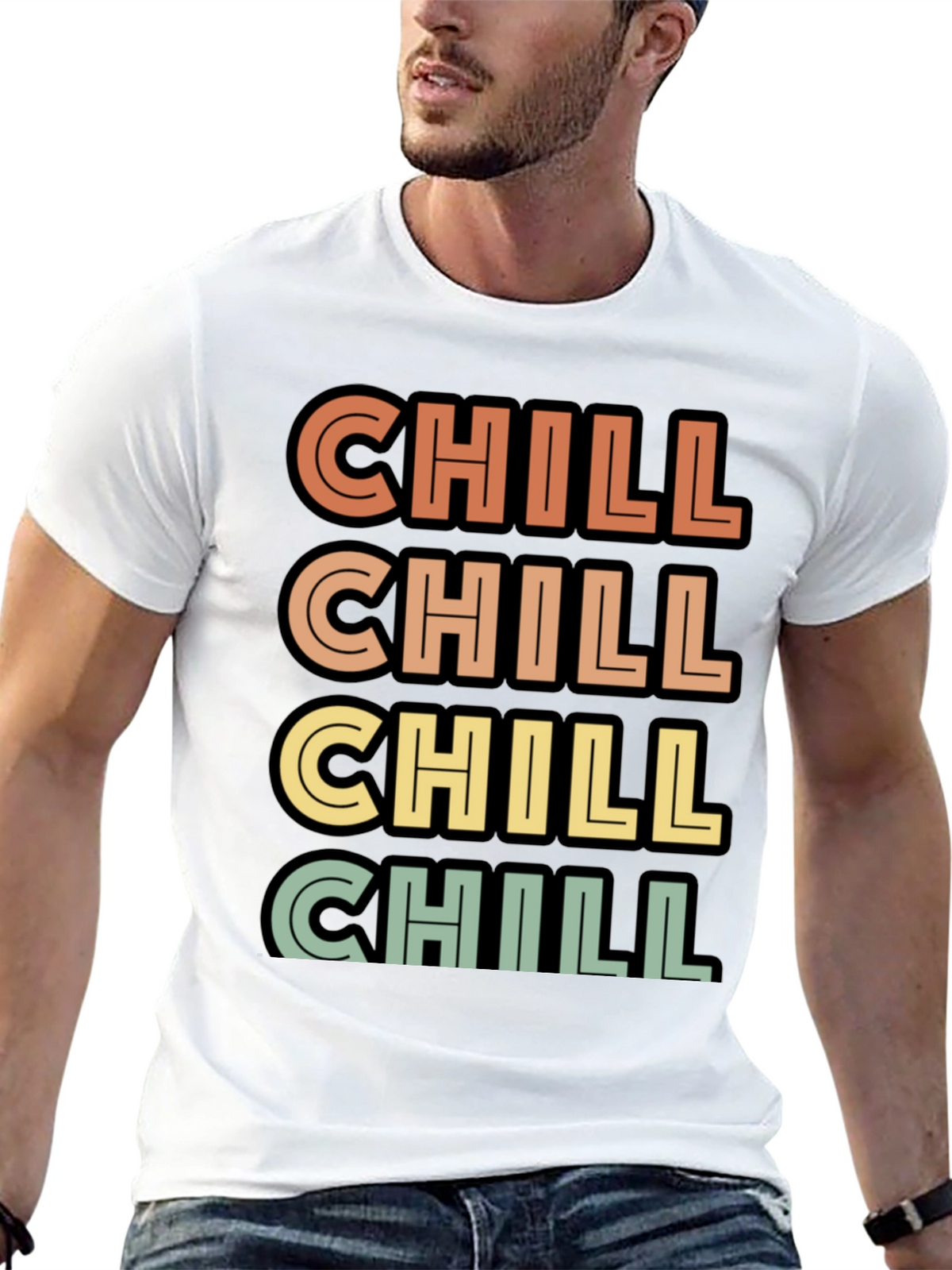 Chill Retro Graphic T-Shirt