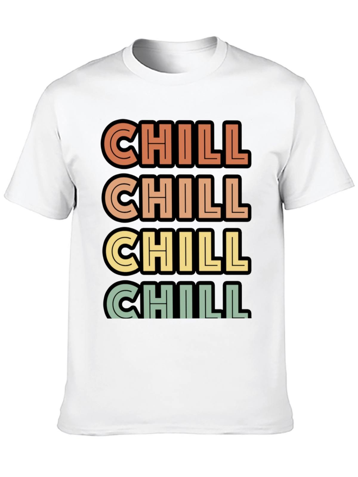 Chill Retro Graphic T-Shirt