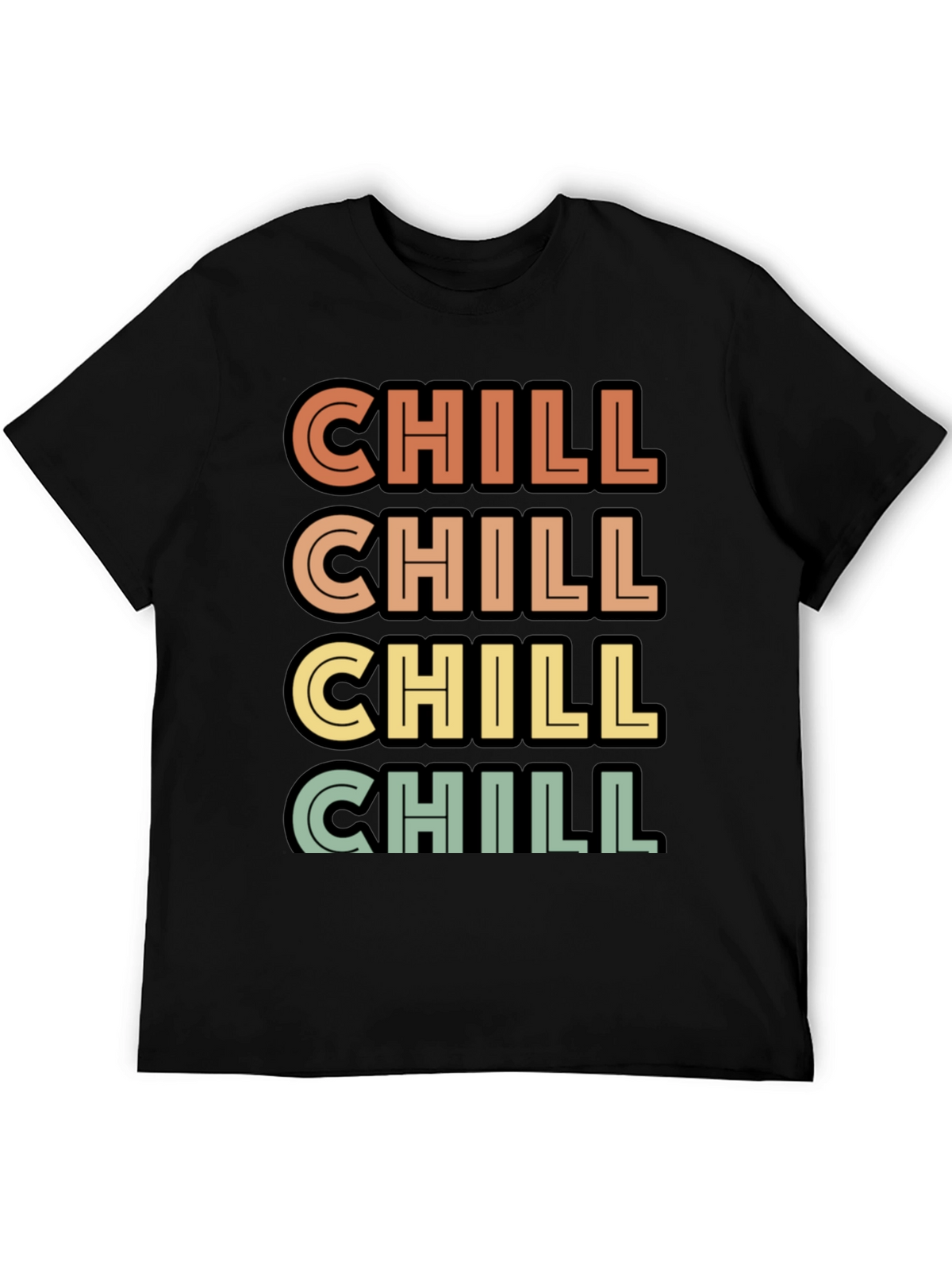 Chill Retro Graphic T-Shirt