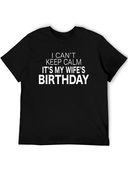 Funny Wifes Birthday T-Shirt