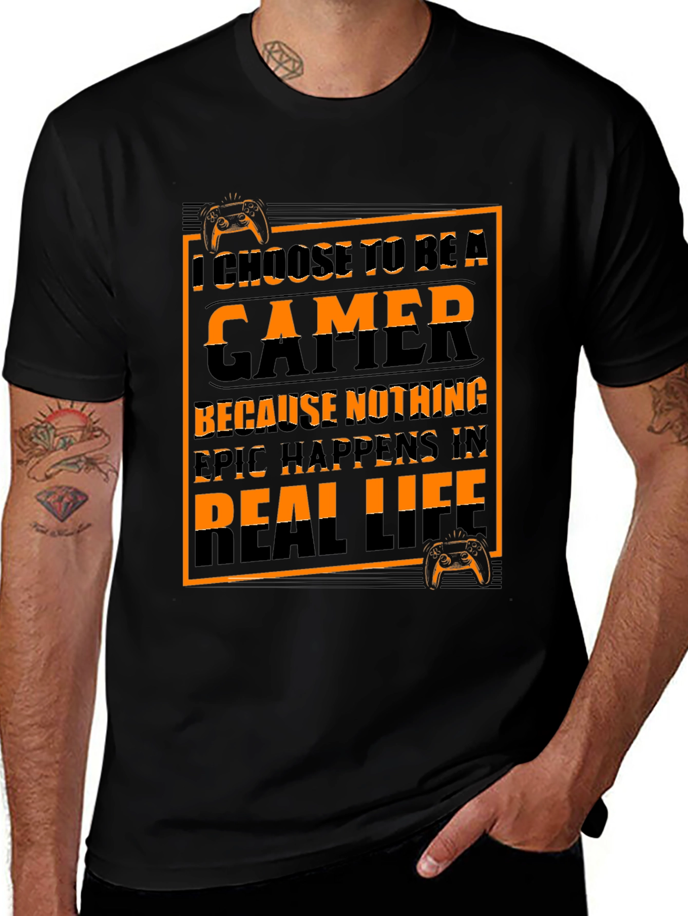 Gamer T-Shirt - I Choose to Be a Gamer