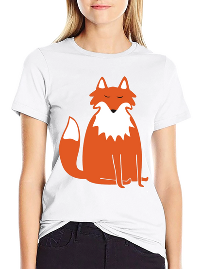 Mens Black Fox Graphic Tee