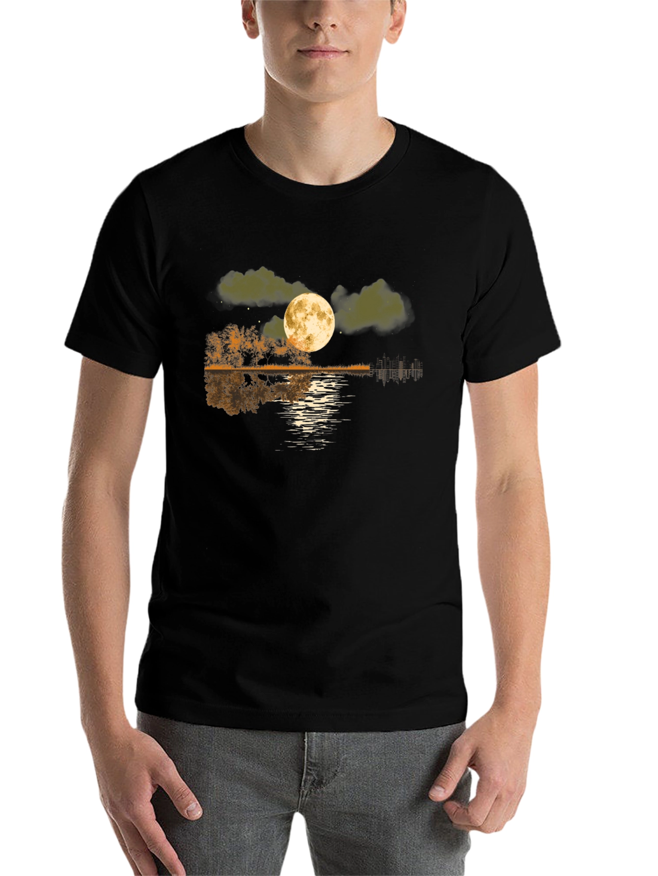 Moonlit Lake Graphic Tee