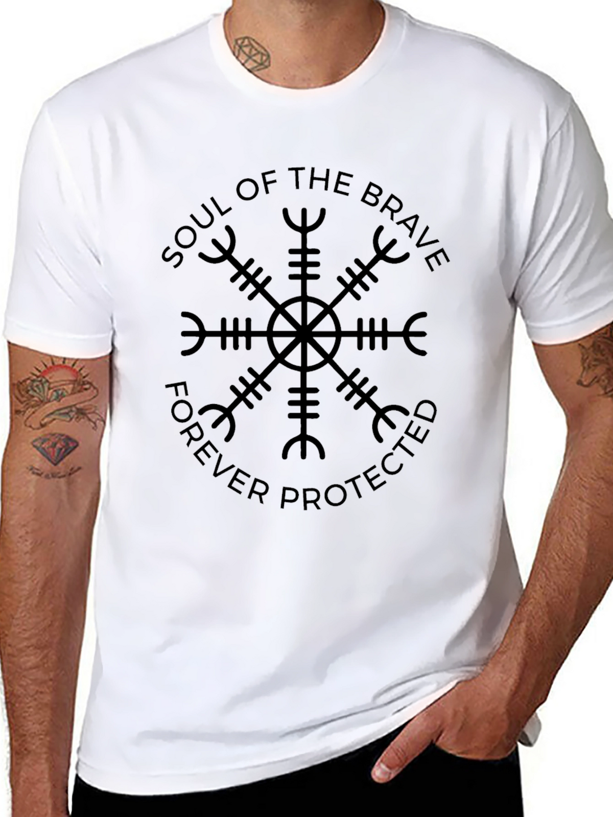 Soul of The Brave Forever Protected Graphic Tee