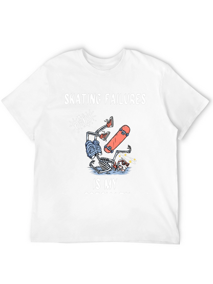 Skating Failures Skeleton Graphic Tee