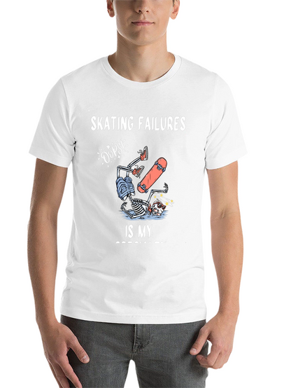 Skating Failures Skeleton Graphic Tee