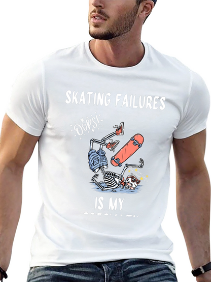 Skating Failures Skeleton Graphic Tee